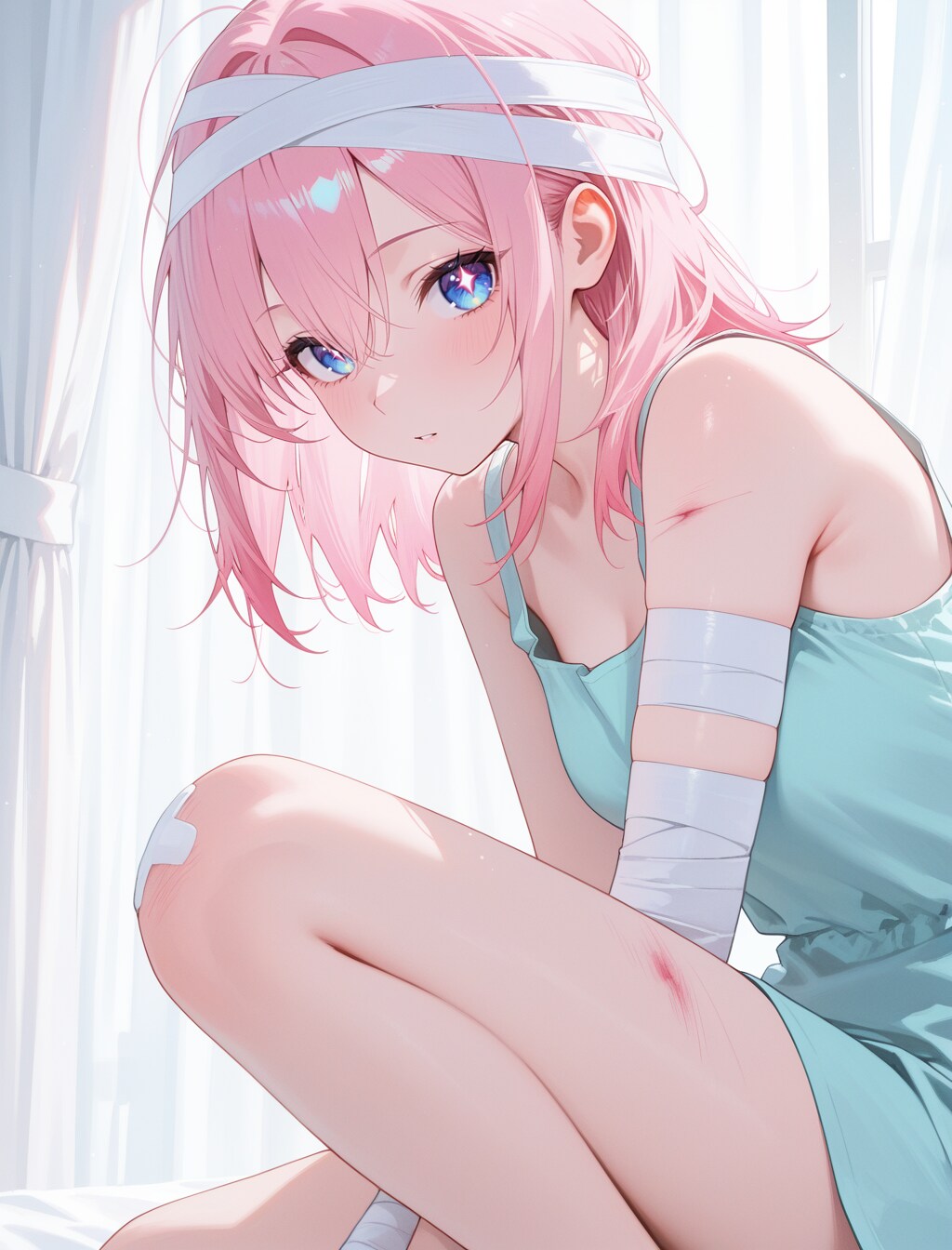 転んで怪我したよ(´；ω；`)ｳｩｩ