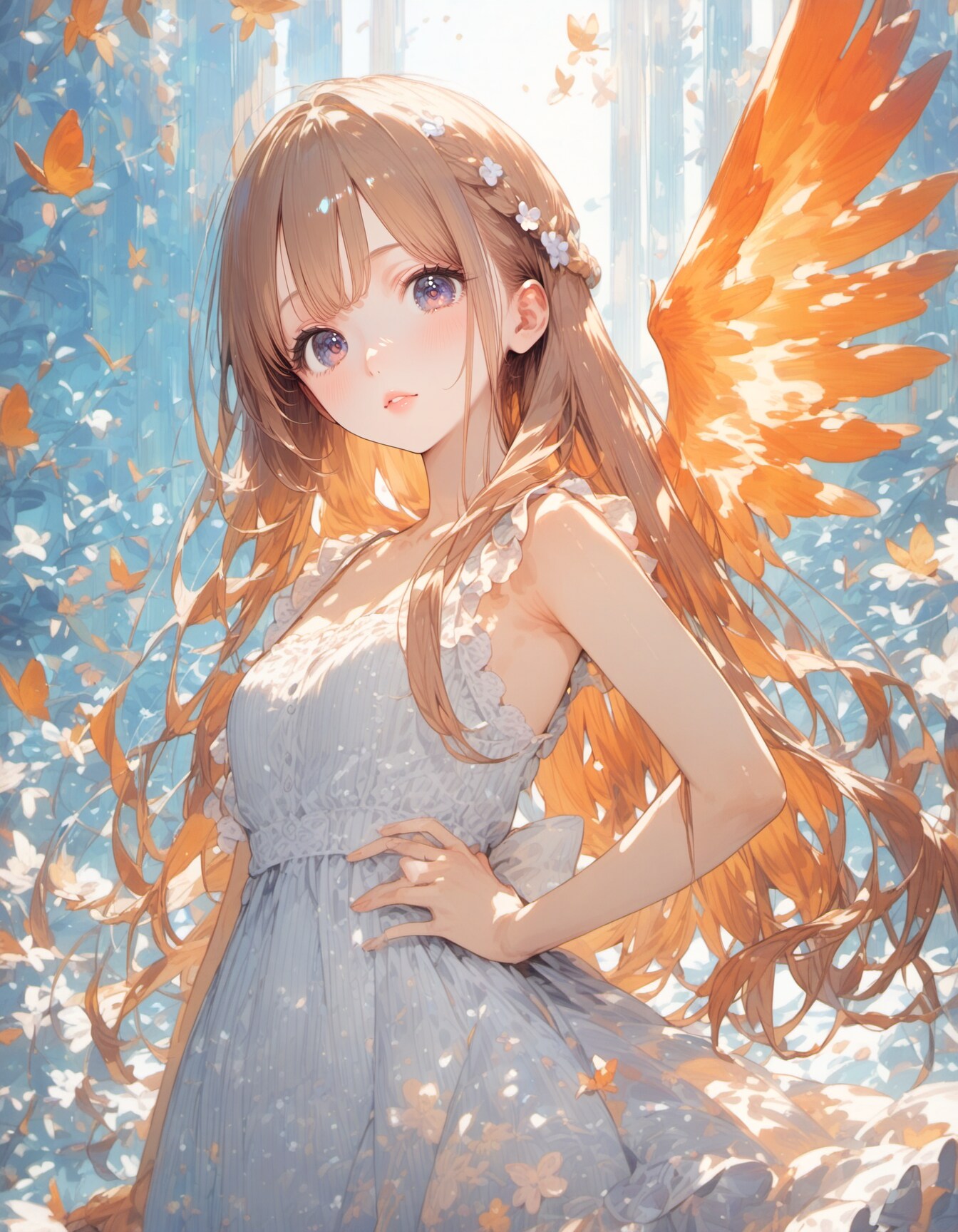 while | の人気AIイラスト・グラビア