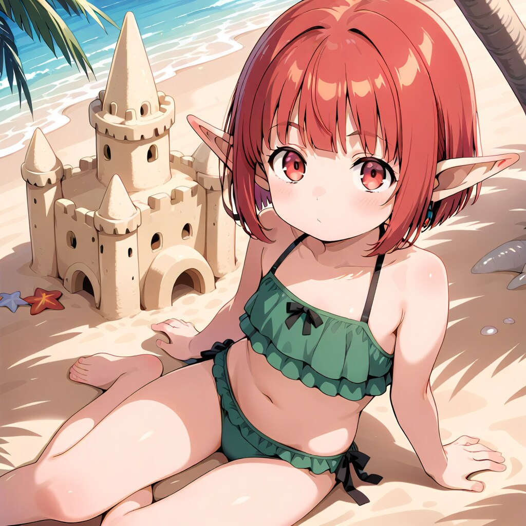 小学生エルフちゃん