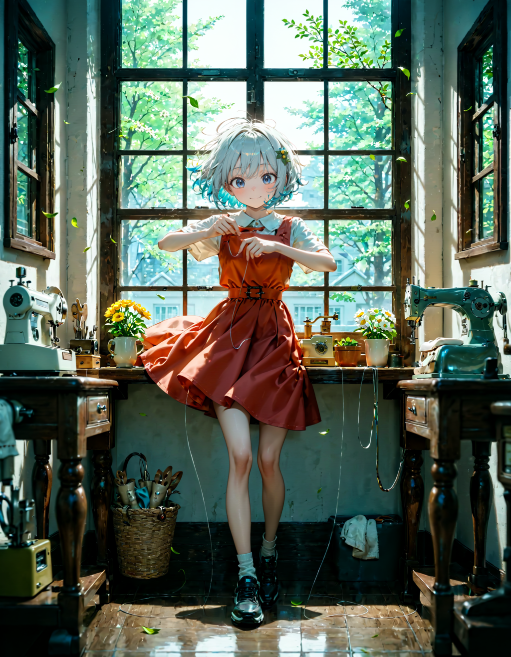 今日はミシンの日。サッシの日