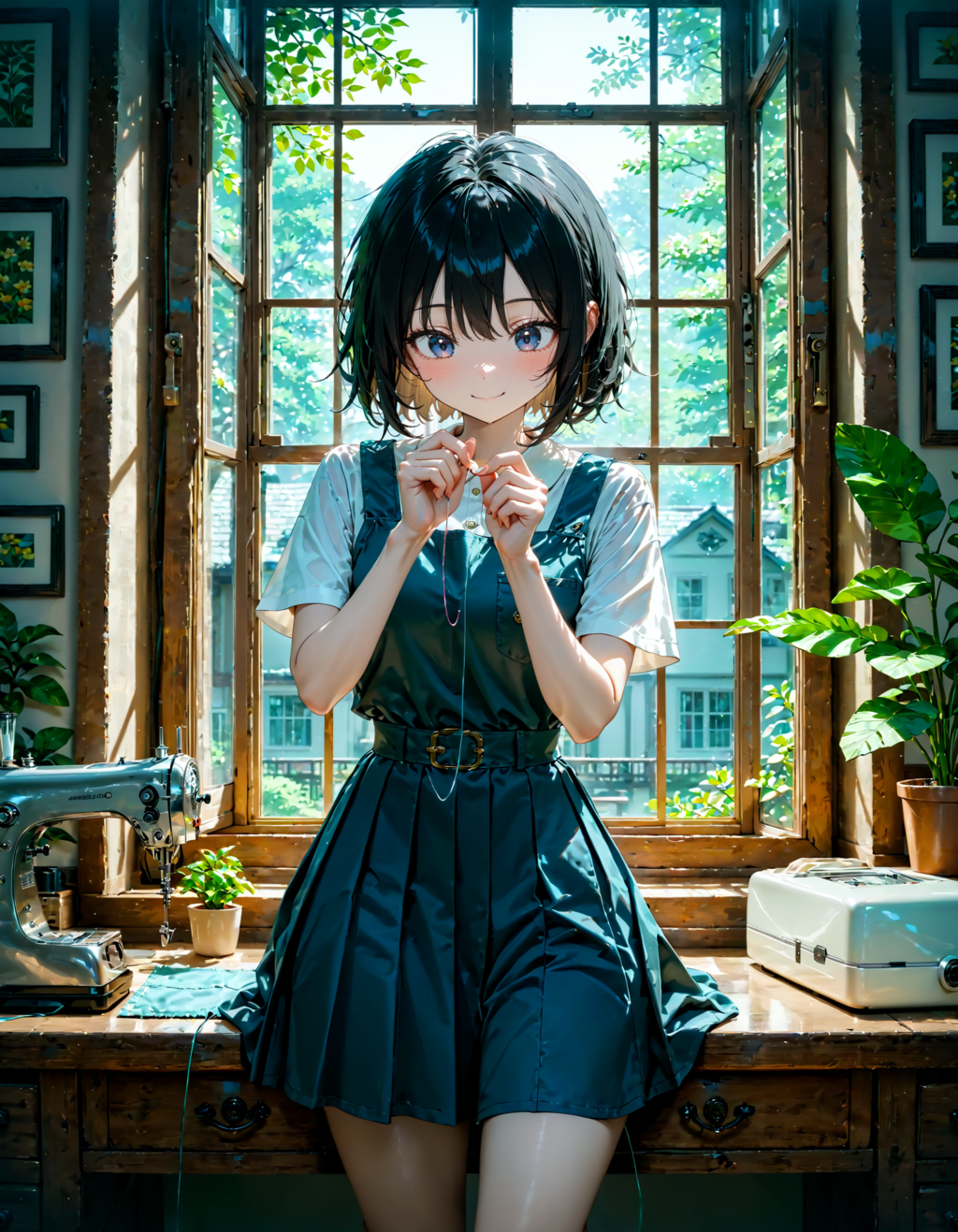 今日はミシンの日。サッシの日