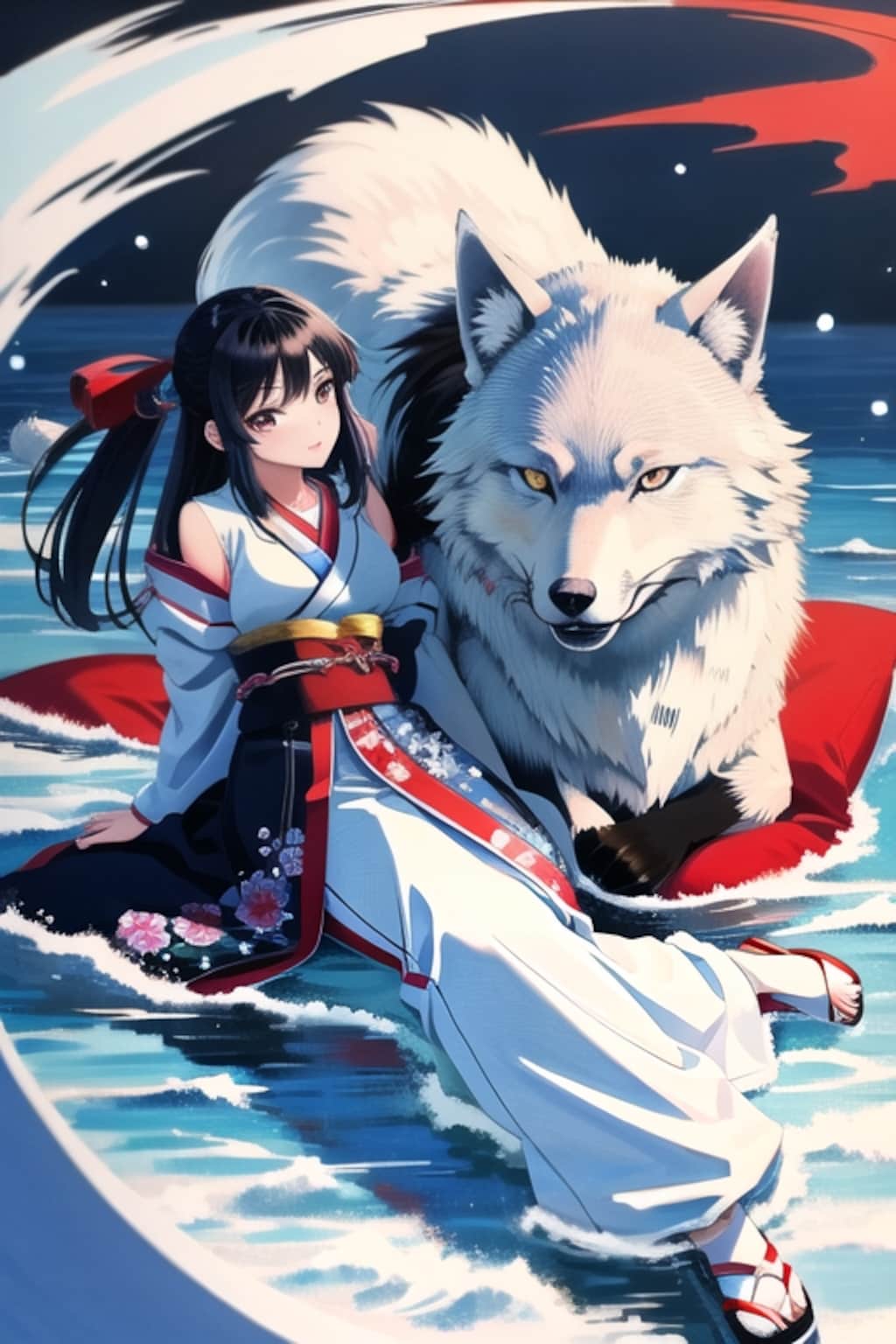 聖なる姫君と蝦夷狼