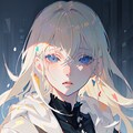 白髪の雪が似合いそうな女性 6枚目