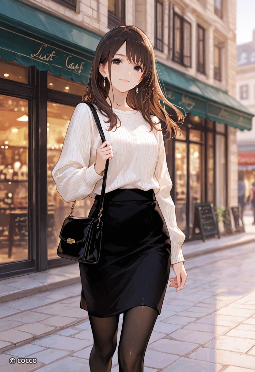 街角を行く | の人気AIイラスト・グラビア