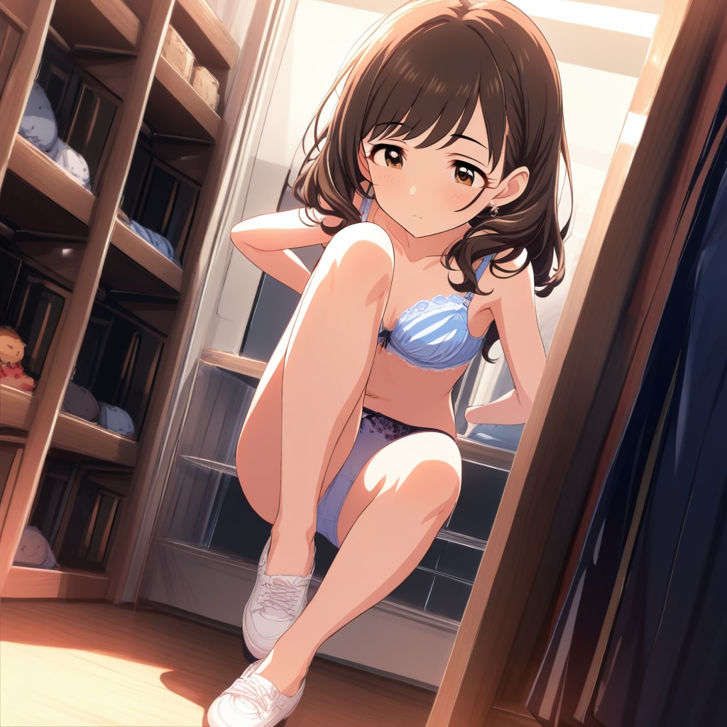 福山舞着替え中