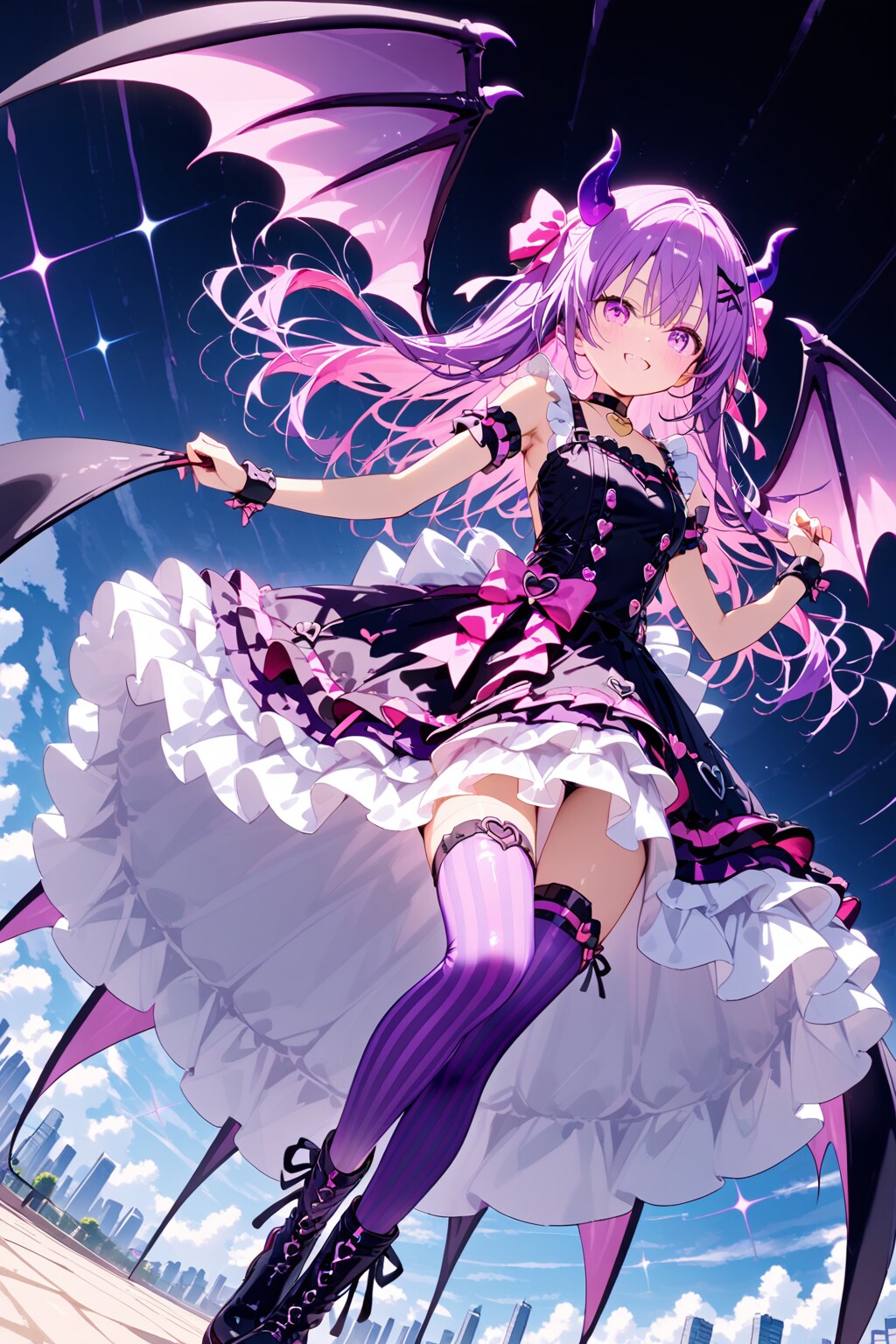 悪魔風ガーリーコーデ | の人気AIイラスト・グラビア