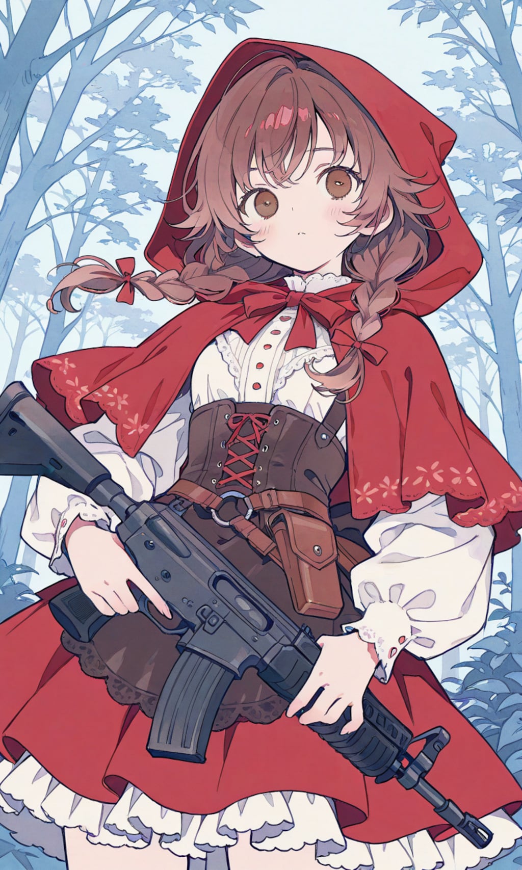 銃撃戦はおまかせ 赤ずきん