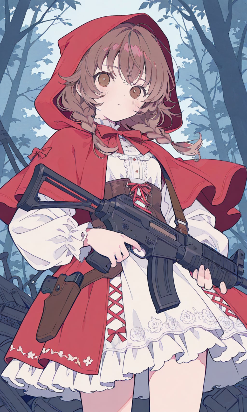 銃撃戦はおまかせ 赤ずきん