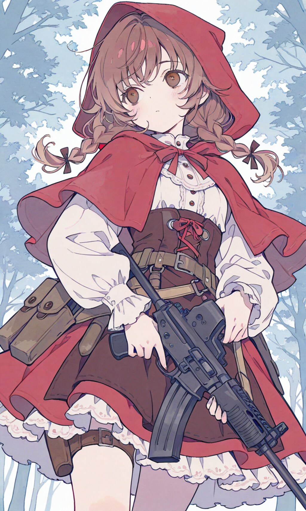 銃撃戦はおまかせ 赤ずきん