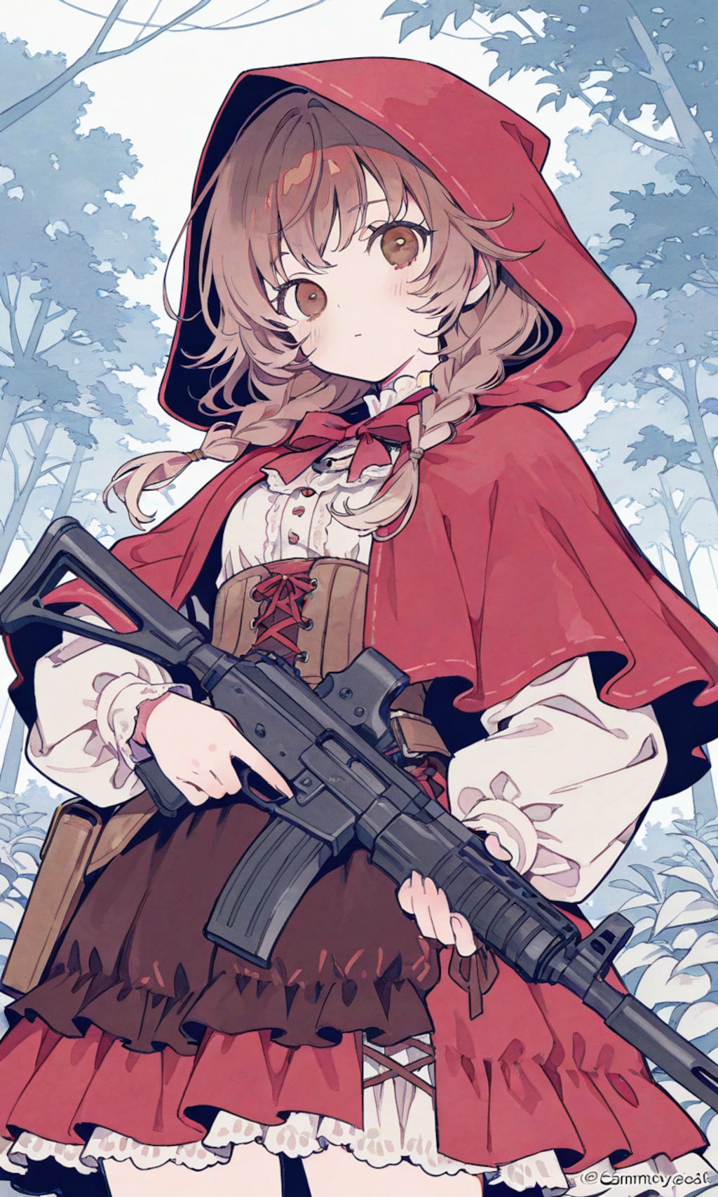 銃撃戦はおまかせ 赤ずきん