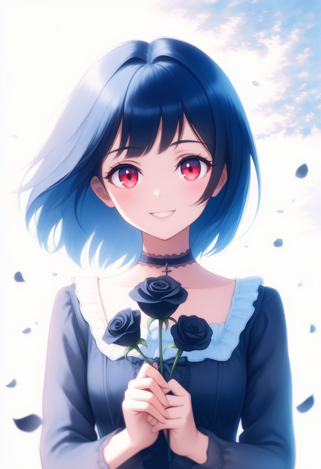君に黒薔薇のお花をア・ゲ・ル!
