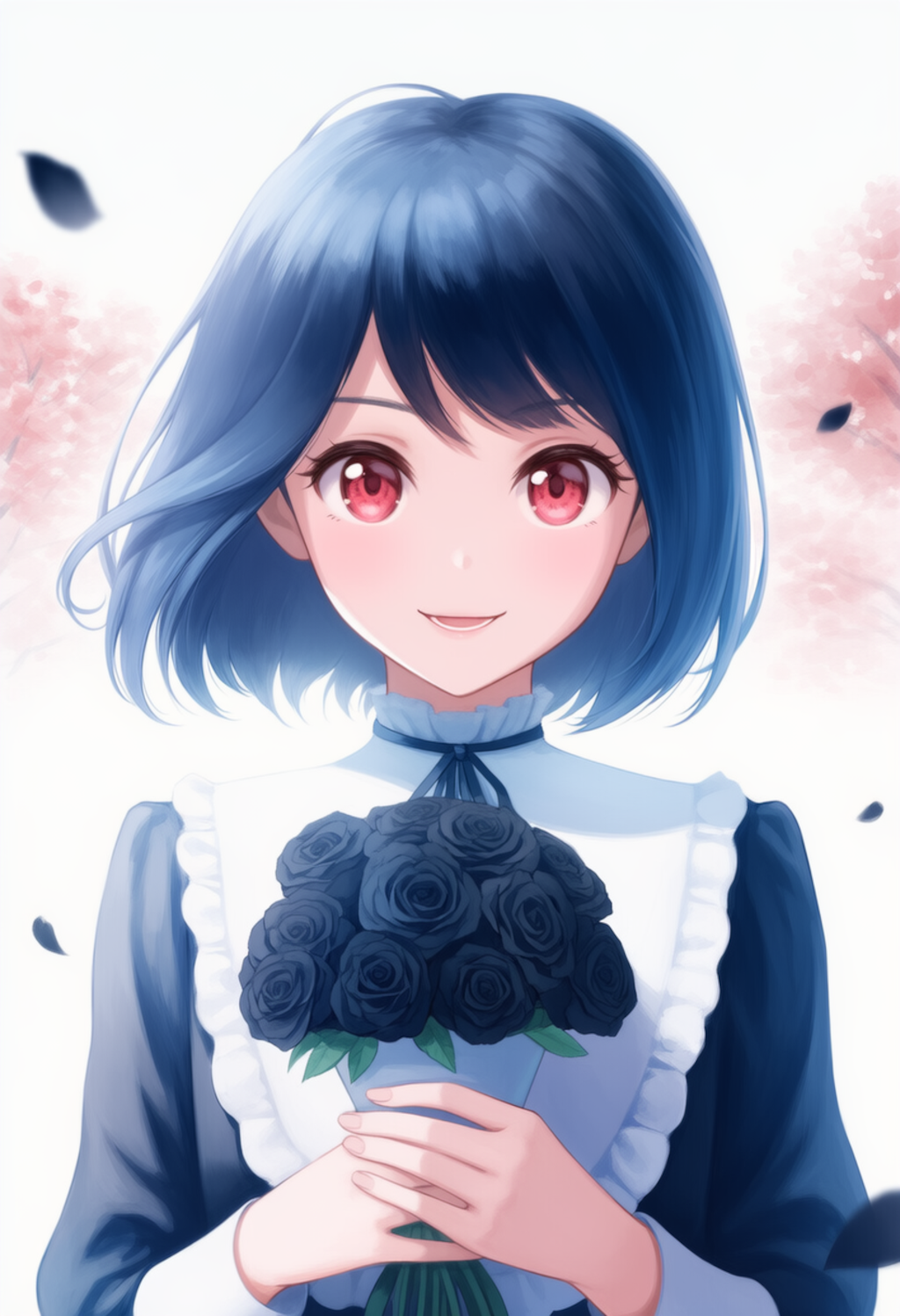 君に黒薔薇のお花をア・ゲ・ル!