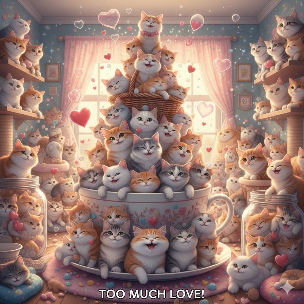 Geminiさんの猫部屋 | の人気AIイラスト・グラビア