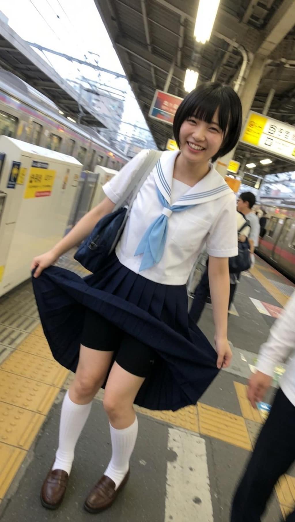 残念でしたー、履いてます
