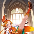 ひろがるスカイプリキュア　キュアウィング　キック 8枚目