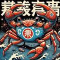 今年の漢字「蟹」 8枚目