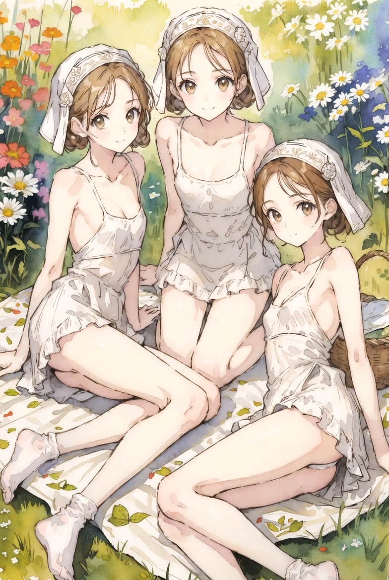 花の野原