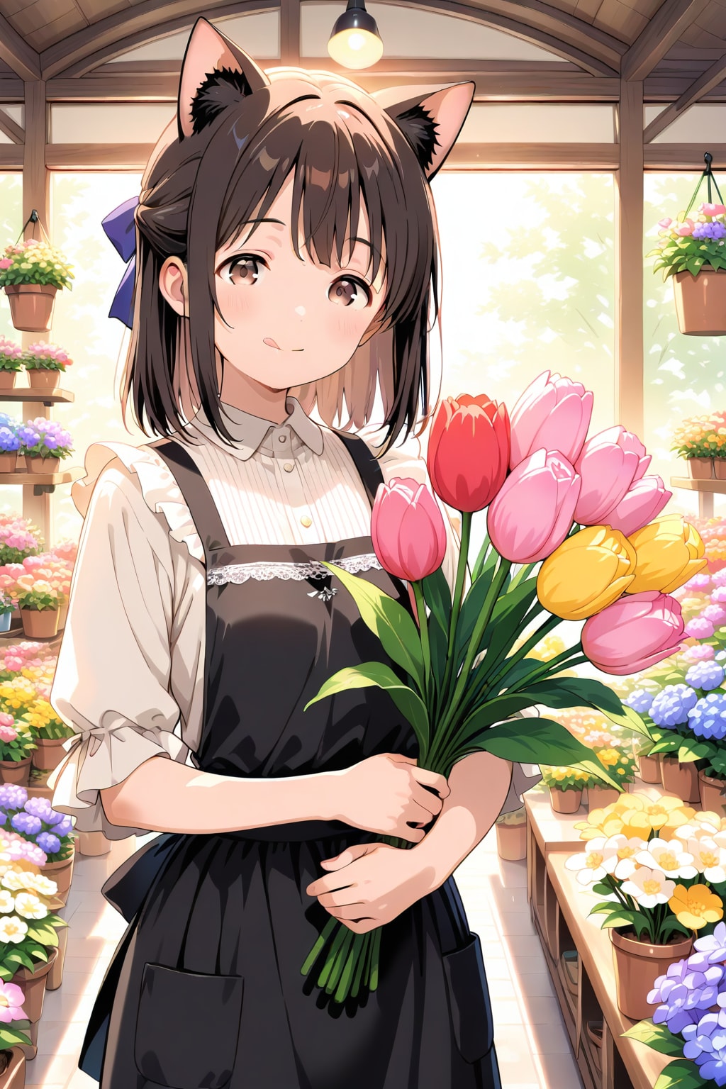 花屋の店員さん