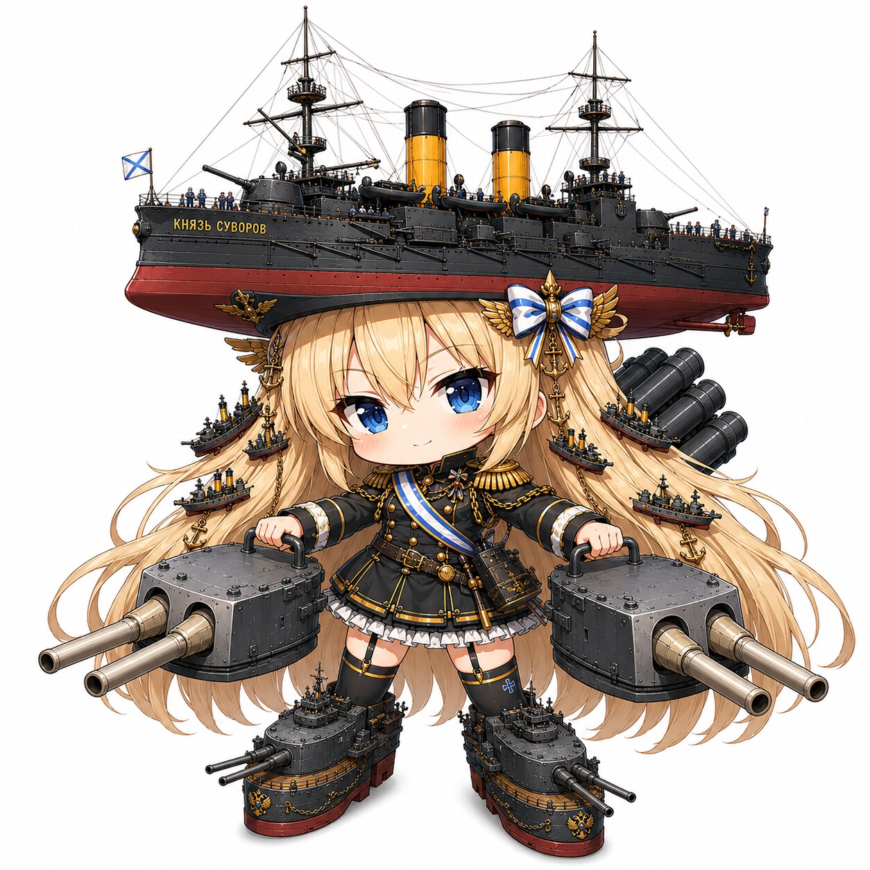 ロシア帝国海軍第二・第三太平洋艦隊（バルチック艦隊）娘