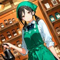 カフェのウエイトレスさん 2枚目