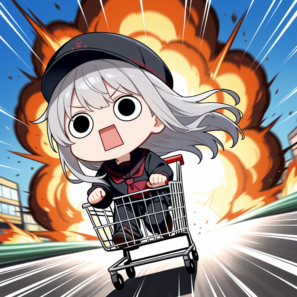 最速ショッピングカートでやってしまいよったえらいこっちゃ嬢