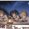 【#無人島日記】私達の無人島日記（Gemini→SDXL）i2i変換 6枚目