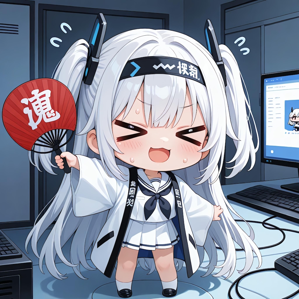 お祭り気分なクーリング部の面々