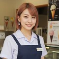 アイスクリーム屋さんの看板娘 3枚目