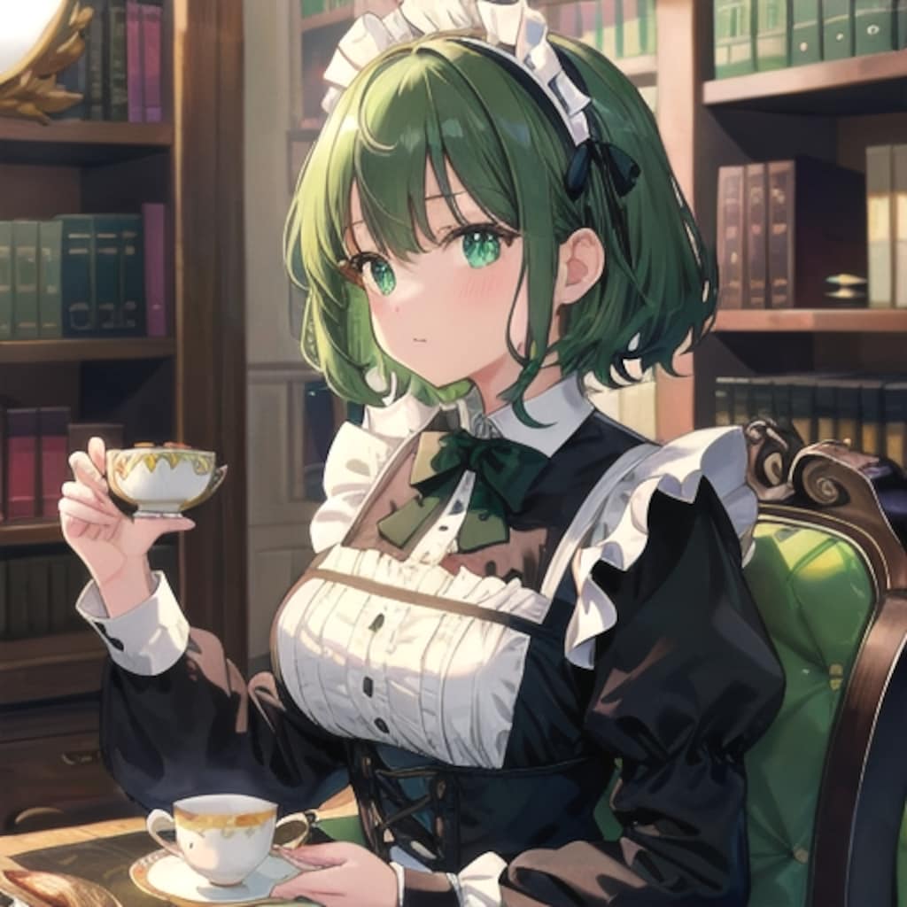 芽生ちゃん035「おかえりなさいませご主人様」