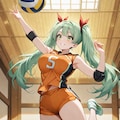 はいきゅー！なあおいチャン🏐　　　　　　　　　　　 第二回ウチの娘総選挙！　　　　　　　　　　　　　　　🍋‍🟩 城ヶ崎　あおい 🍋‍🟩 7枚目