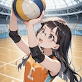 はいきゅー！なあおいチャン🏐　　　　　　　　　　　 第二回ウチの娘総選挙！　　　　　　　　　　　　　　　🍋‍🟩 城ヶ崎　あおい 🍋‍🟩 5枚目
