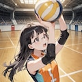 はいきゅー！なあおいチャン🏐　　　　　　　　　　　 第二回ウチの娘総選挙！　　　　　　　　　　　　　　　🍋‍🟩 城ヶ崎　あおい 🍋‍🟩 2枚目