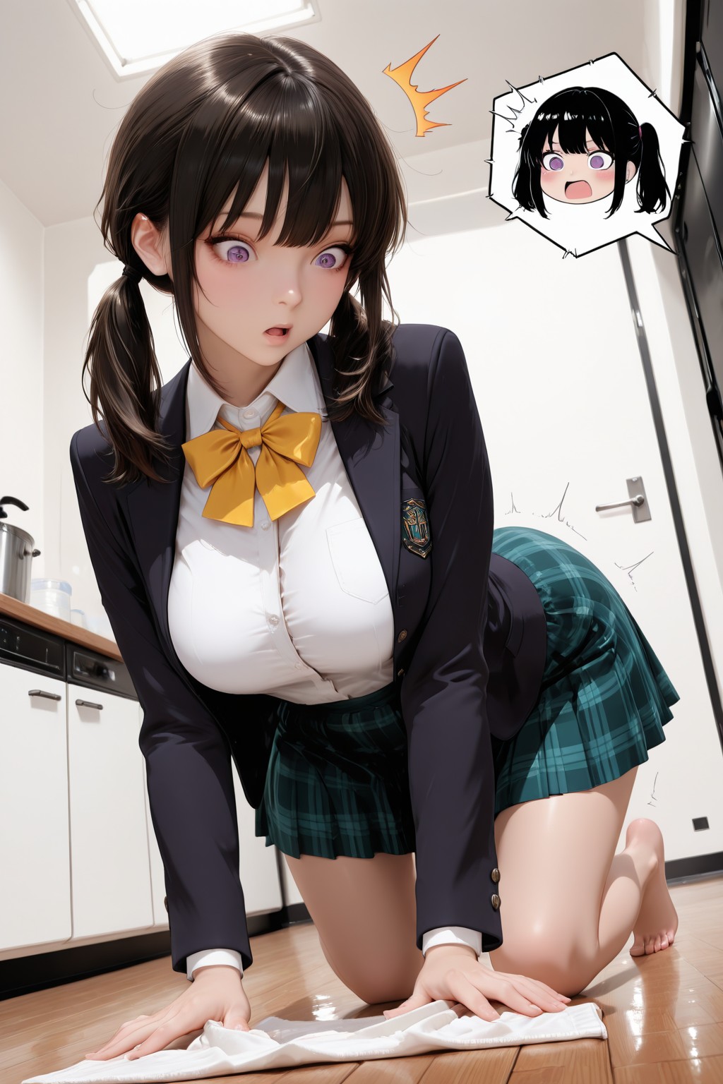 藤俵瑛子（ふじわらえいこ）さんは、気づいてしまった…「私って太った分、掃除がしづらい体型になっちゃた!?」