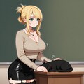 オリジナル⑮ ゆずさ、リリア 猫と一緒 4枚目