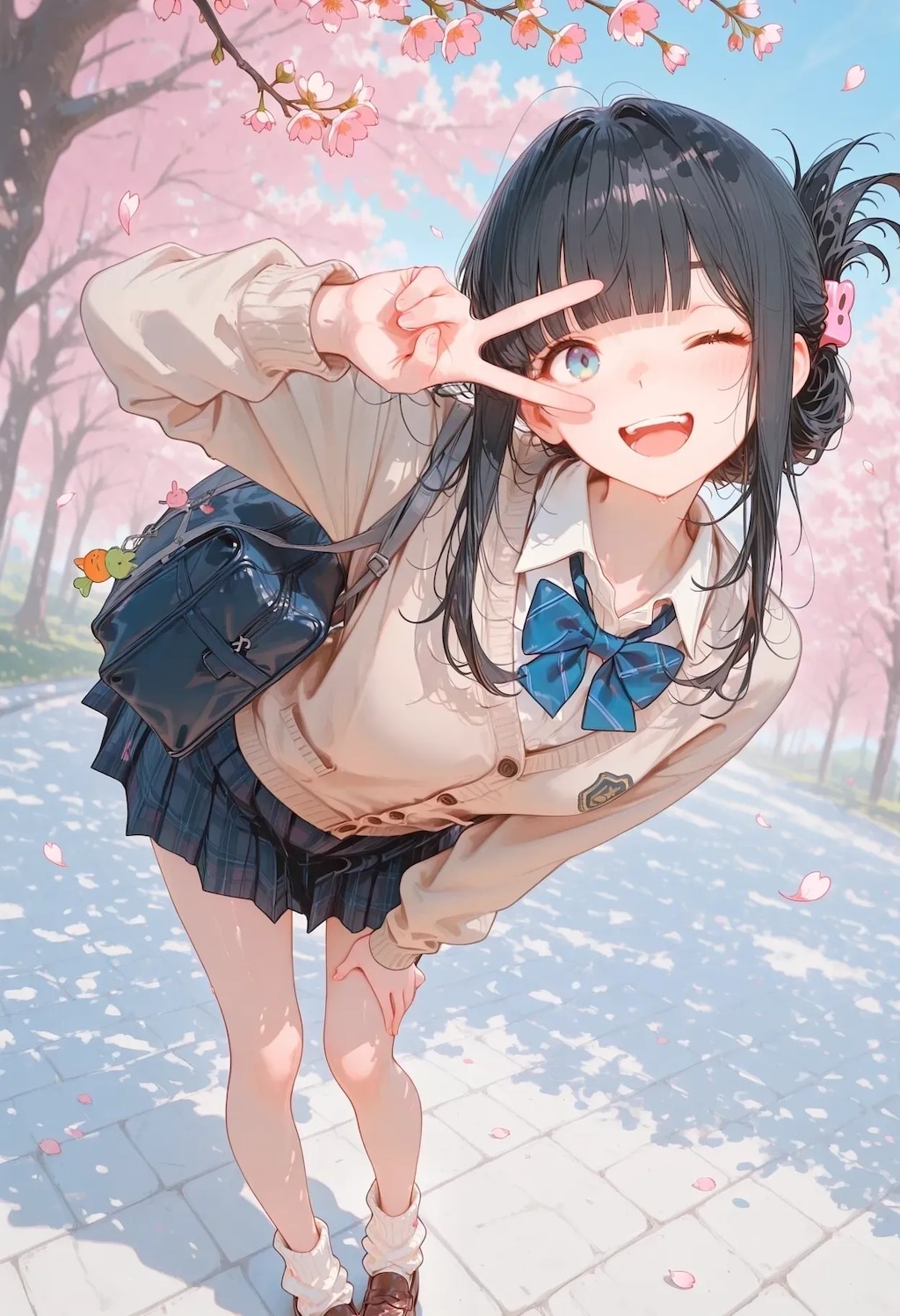 期待と不安の初登校