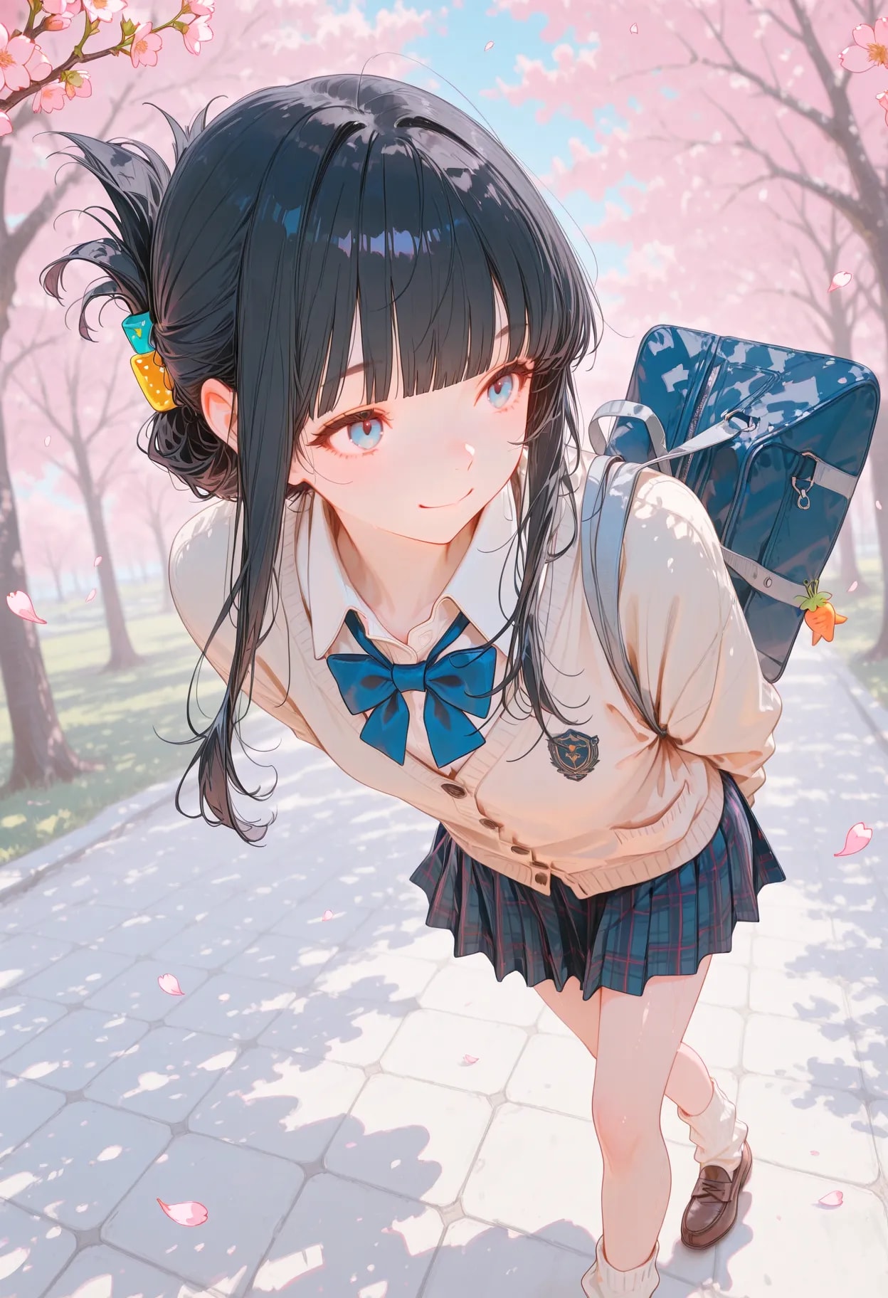 期待と不安の初登校 | の人気AIイラスト・グラビア