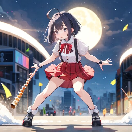 彷徨う騎士の花子さんが現れた→　戦う　or　逃げる | の人気AIイラスト・グラビア