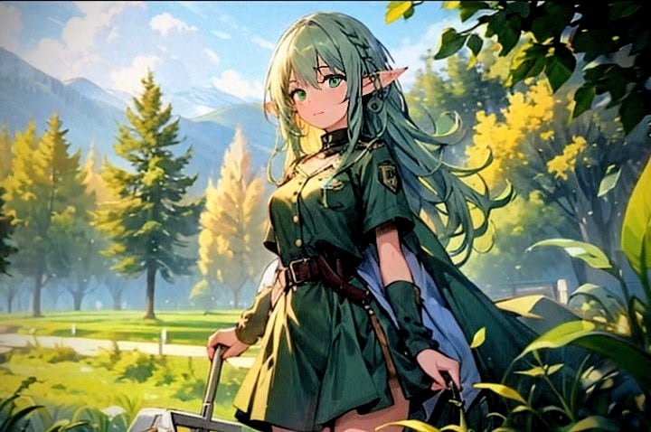 異世界から転生した、凄腕の緑エルフ庭師🍏