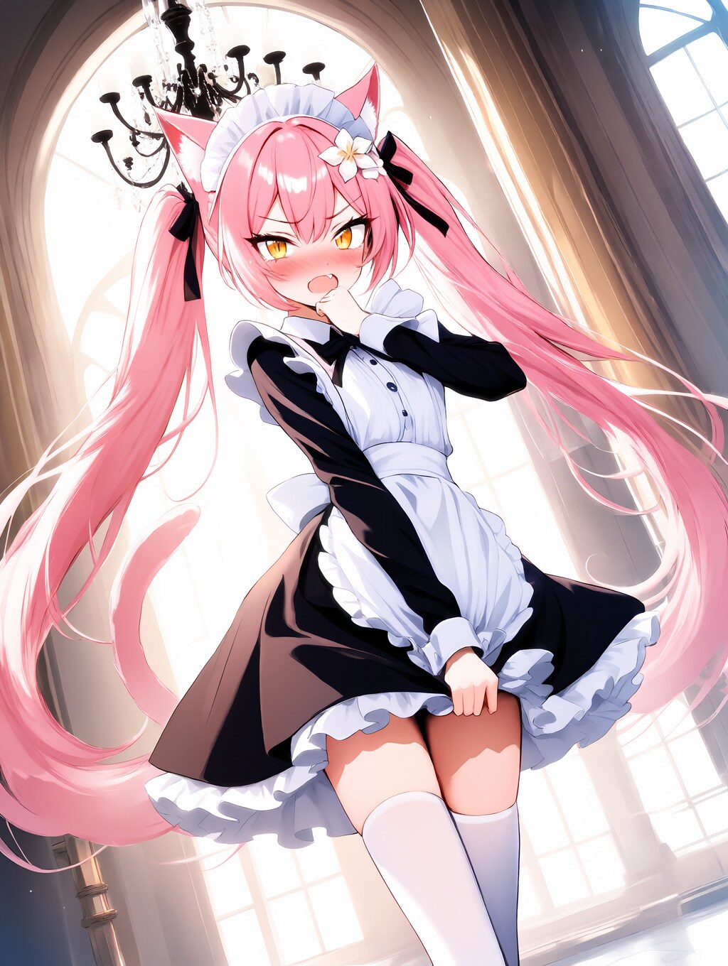 いきなり告白だニャんて...ニャニャニャ⁉️💥💥💥