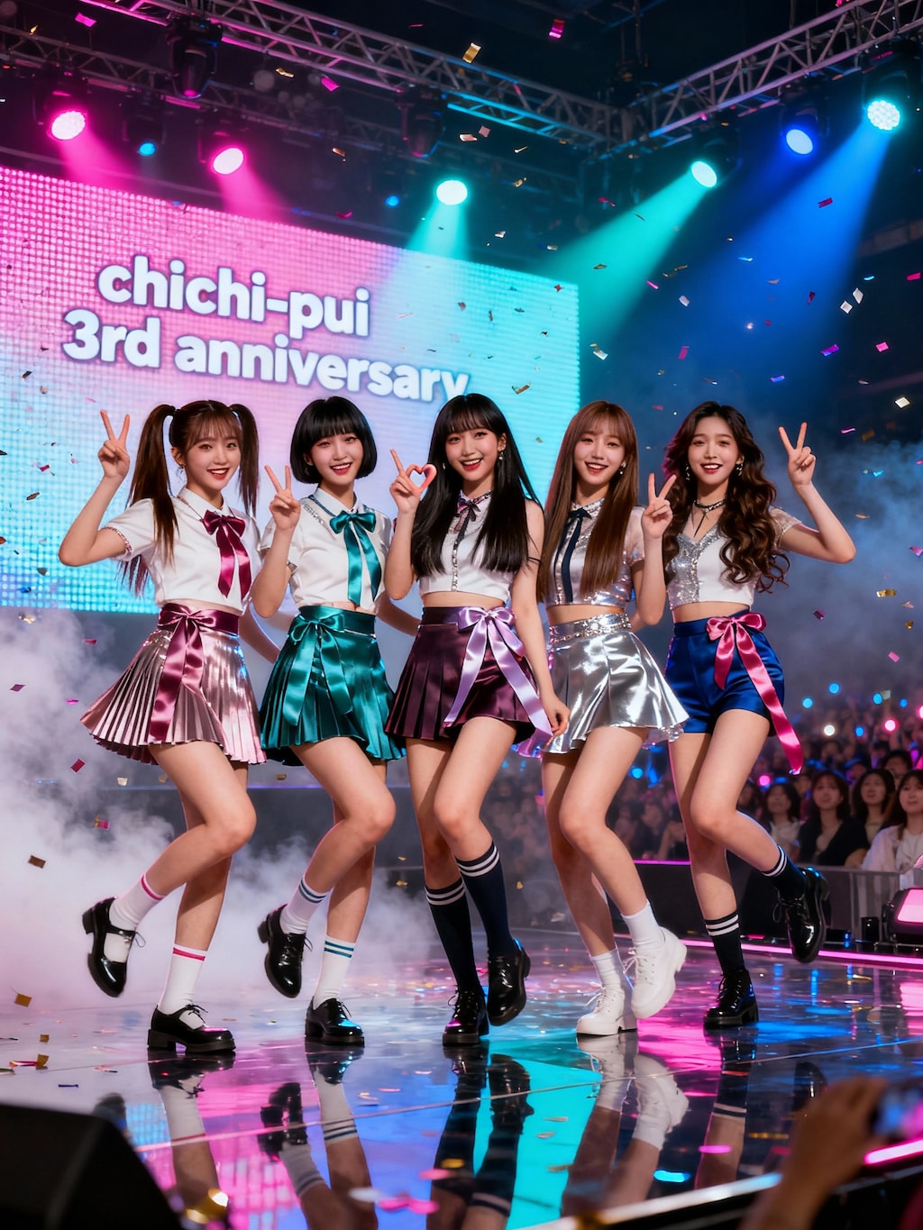 chichi-pui 3rd anniversary stage