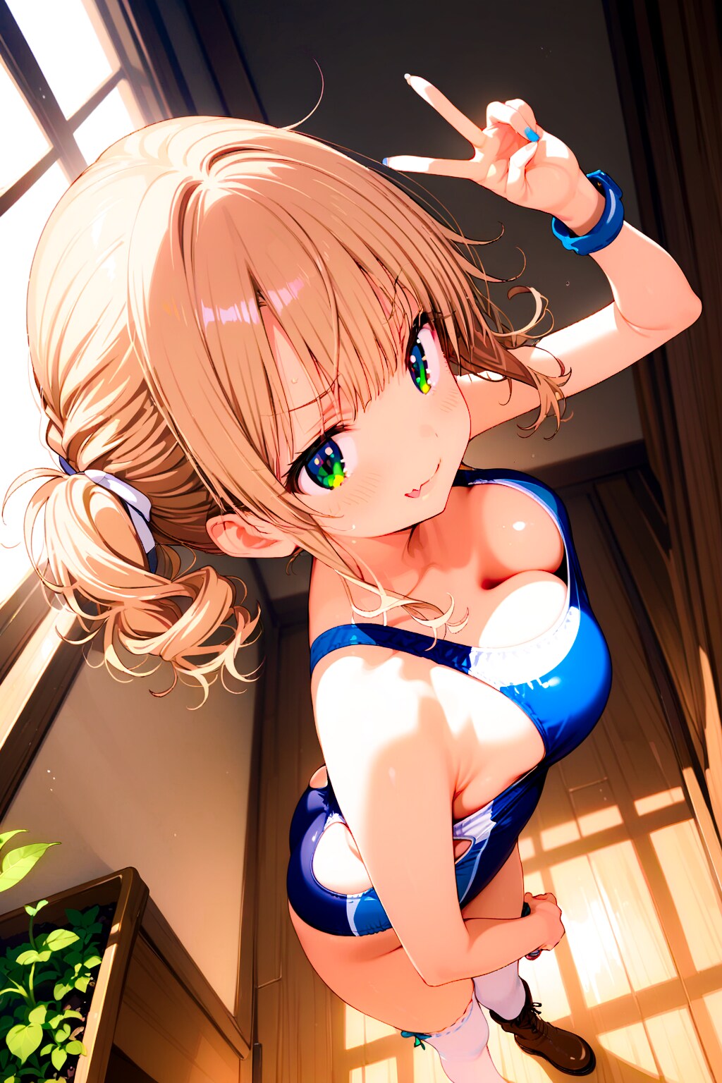 競泳水着のコウハイギャルちゃん！part2