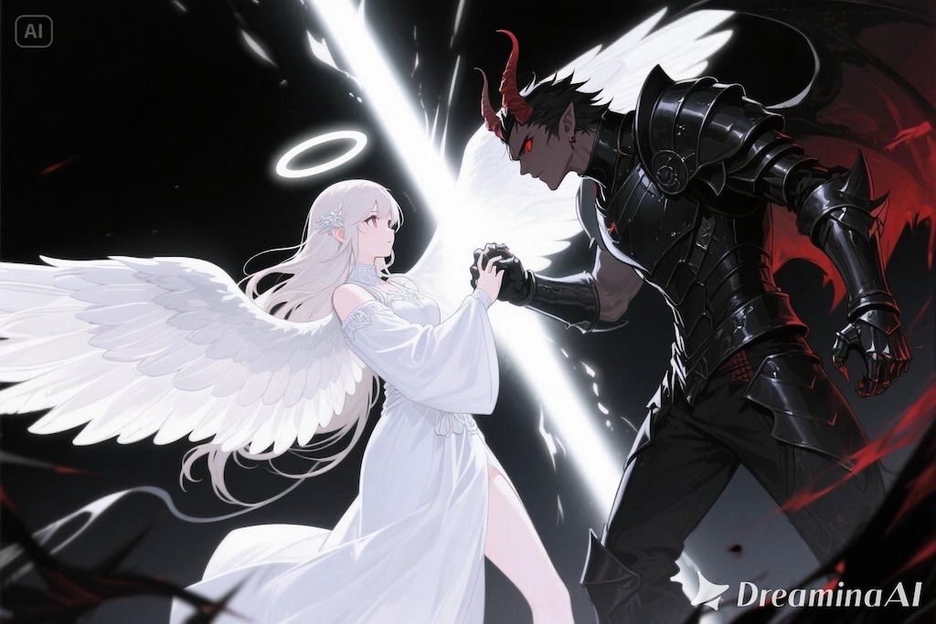 天使と悪魔の戦い