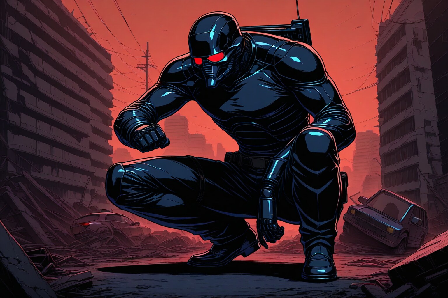 終末世界の支配者 | の人気AIイラスト・グラビア