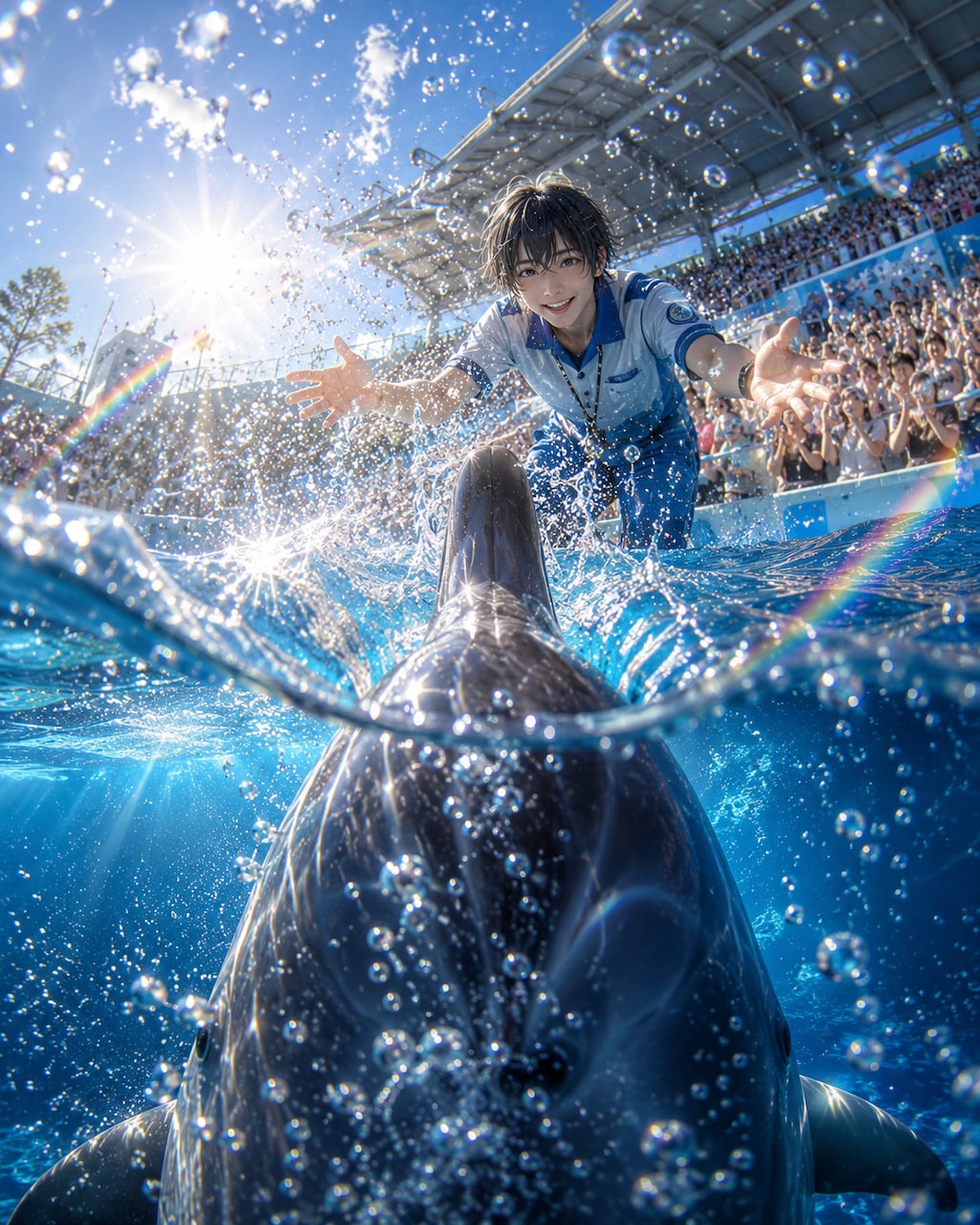 『 いつだって君が笑うから、僕は跳ぶんだ。』🐬✨