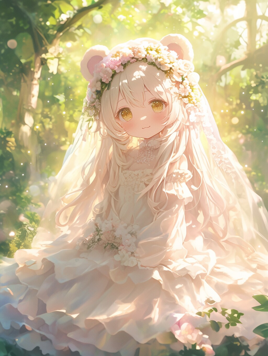 今日の主役は…わたし🐻💐②