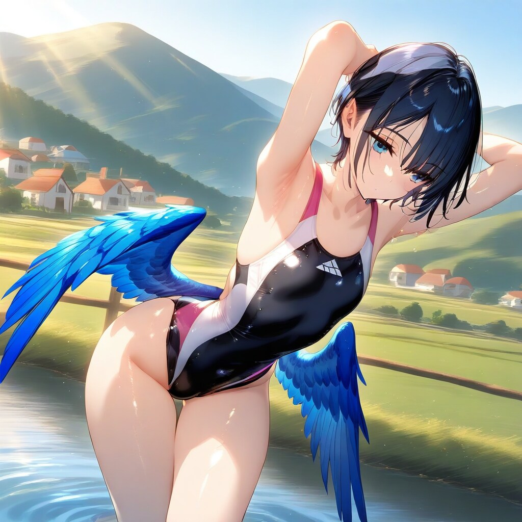 カワセミの擬人化さん