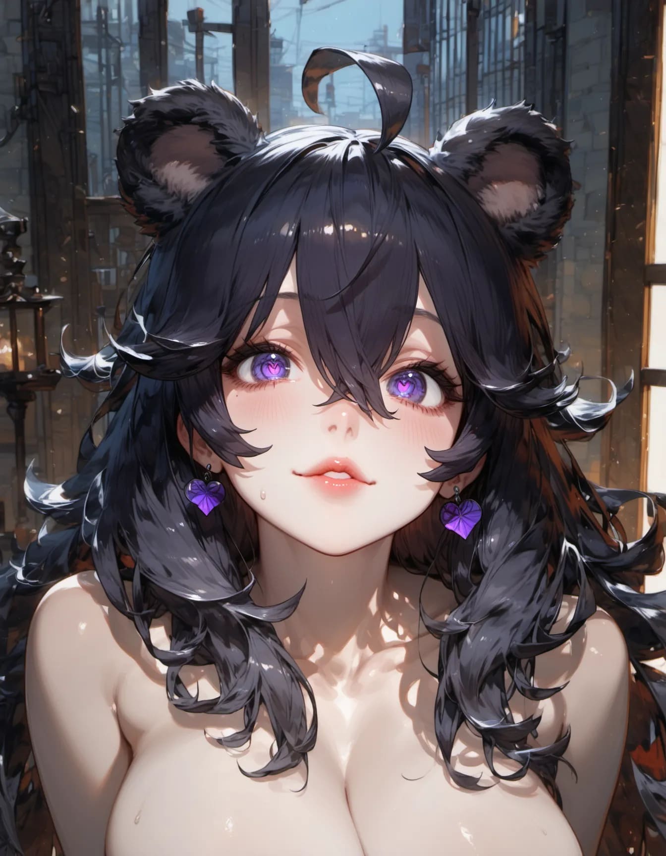 Violet Eyes in Twilight
