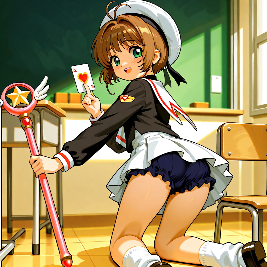 さくら見せパン