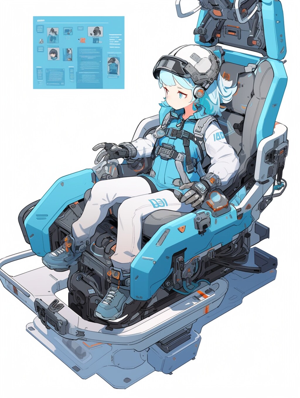コクピットガール専門誌_vol.1（12枚）
