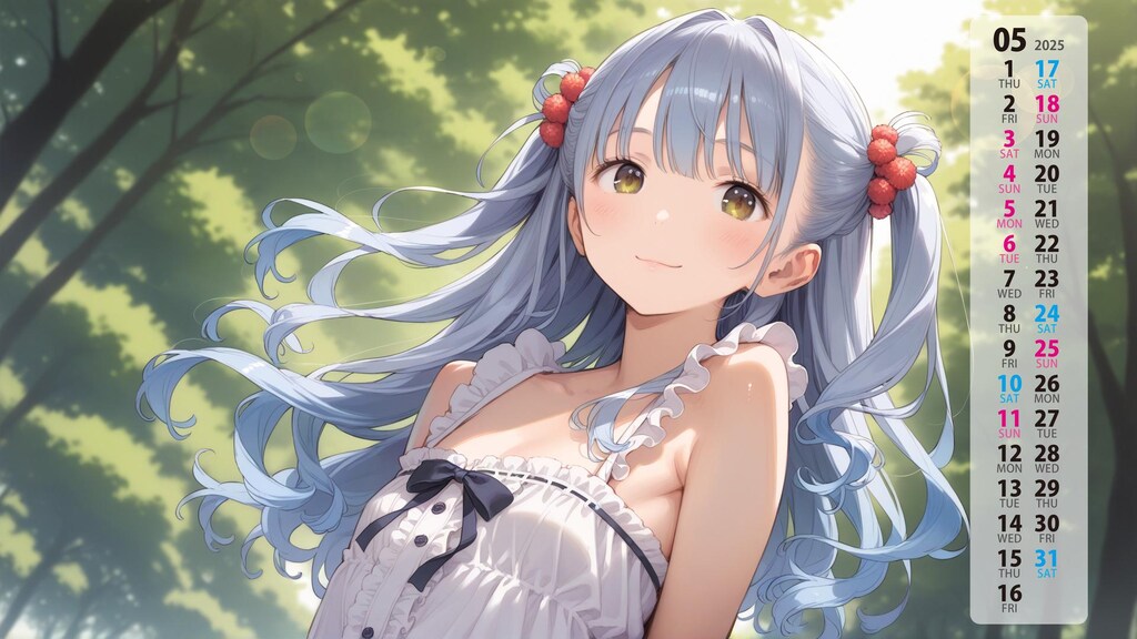 5月のカレンダー